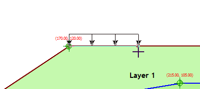 Defining a line load Defining a line load